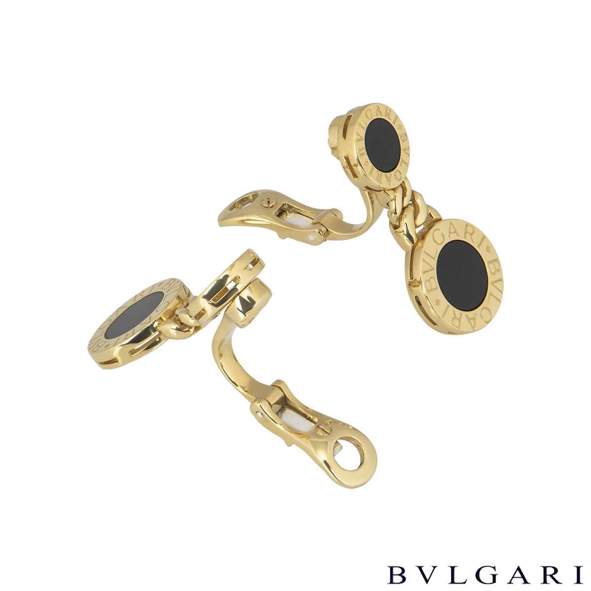 Bvlgari Cicladi Yellow Gold Clip Earrings Bvlgari  TLC